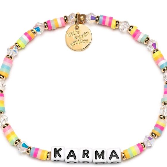 Little Words Project Karma Beaded Bracelet - Picture 1 of 6